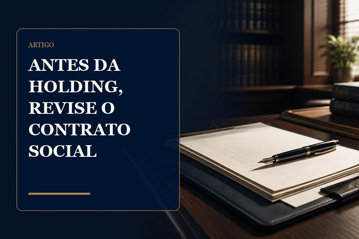 Contrato social antes da holding — imagem destacada do artigo